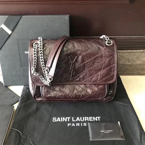 ysl niki black tulip|ysl handbags niki.